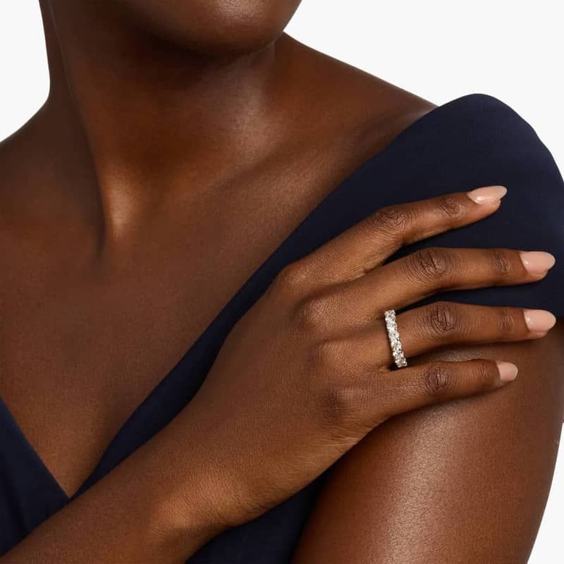 Luna Diamond Eternity Ring in Platinum (4 ct. tw.)