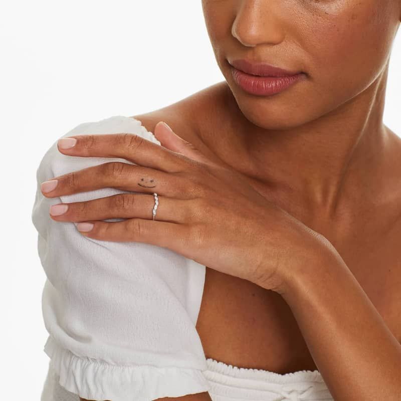 Entangled Vines Wedding Ring In 14K White Gold (1.50mm)