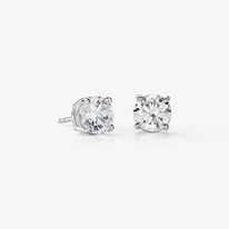 diamond stud earrings