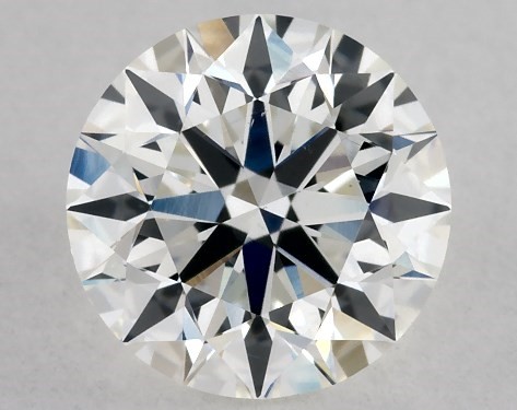 GIA 1.00 Carat H-VS1 Very Good Cut Round Diamond