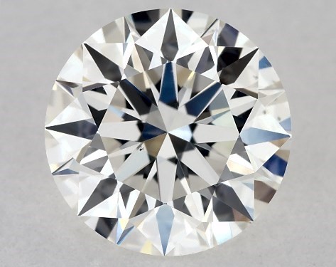 GIA 1.05 Carat H-VS2 Excellent Cut Round Diamond