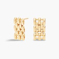 gold earrings
